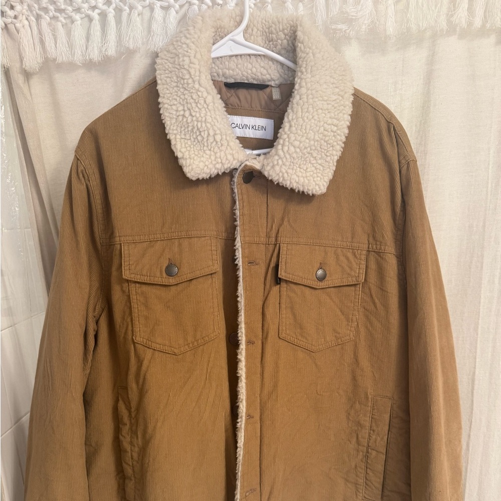 Calvin Klein Sherpa Lined Jacket